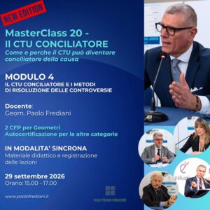 MASTERCLASS 20 IL CTU CONCILIATORE - Modulo 4